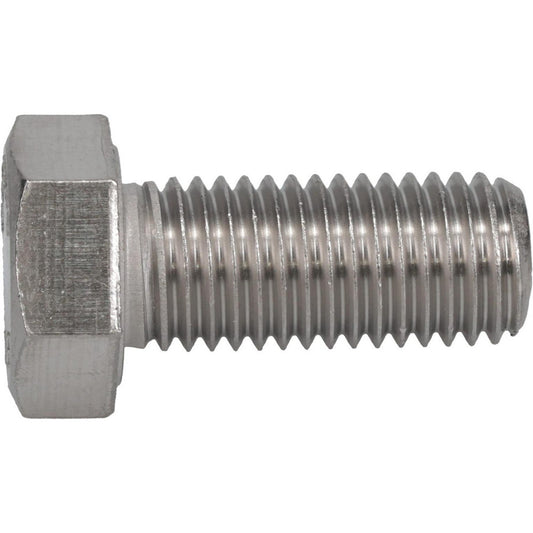 Value Collection 202912 Hex Head Cap Screw 3/4-10, 1-3/4" Length Under Head, Grade 316 Stainless Steel, Bright/Uncoated Finish