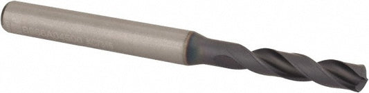 Kennametal 1913473 Screw Machine Length Drill Bit 4.50 mm Dia, 140 deg Point, Solid Carbide