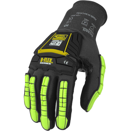Ringers Gloves 840-10 Series R840 General Purpose Work Gloves Nitrile-Coated Nitrile & Nylon & Spandex