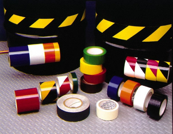 AccuformNMC T20736 Floor & Aisle Marking Tape 2" Wide, 108' Long, 0.05 mil Thick, Vinyl