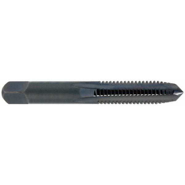 Cleveland C56006 #10-32 Plug RH 2B H3 Oxide High Speed Steel 4-Flute Straight Flute Hand Tap