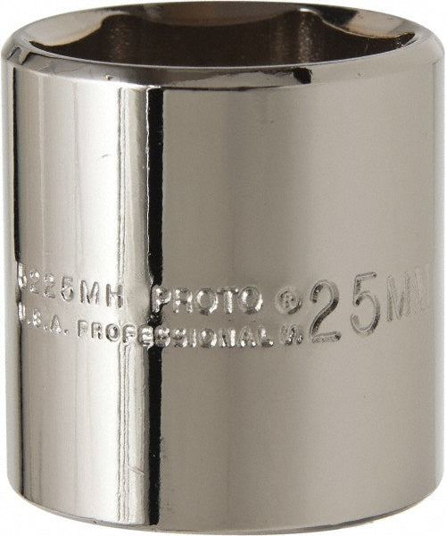 Proto J5225MH Hand Socket 25 mm Socket, 6-Point