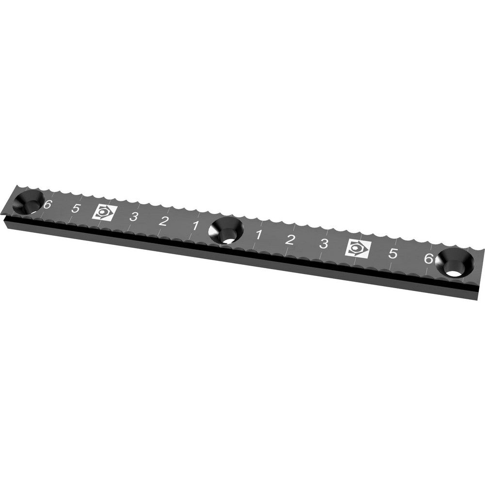 Mitee-Bite 33056 Vise Jaw Grips Edge Type Serrated  Maximum Grip Height (mm) 3.17  Maximum Grip Height (Inch) 0.1250  Overall Width (mm) 12.7000  Overall Width (Decimal Inch - 4 Decimals) 0.5000  Minimum Grip Height (mm) 1.27