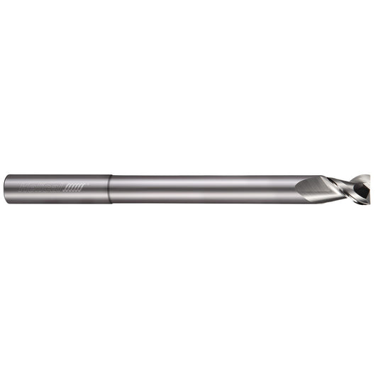 Helical Solutions 02190 Square End Mill 5/16" Dia, 7/16" LOC, 2 Flute, Solid Carbide