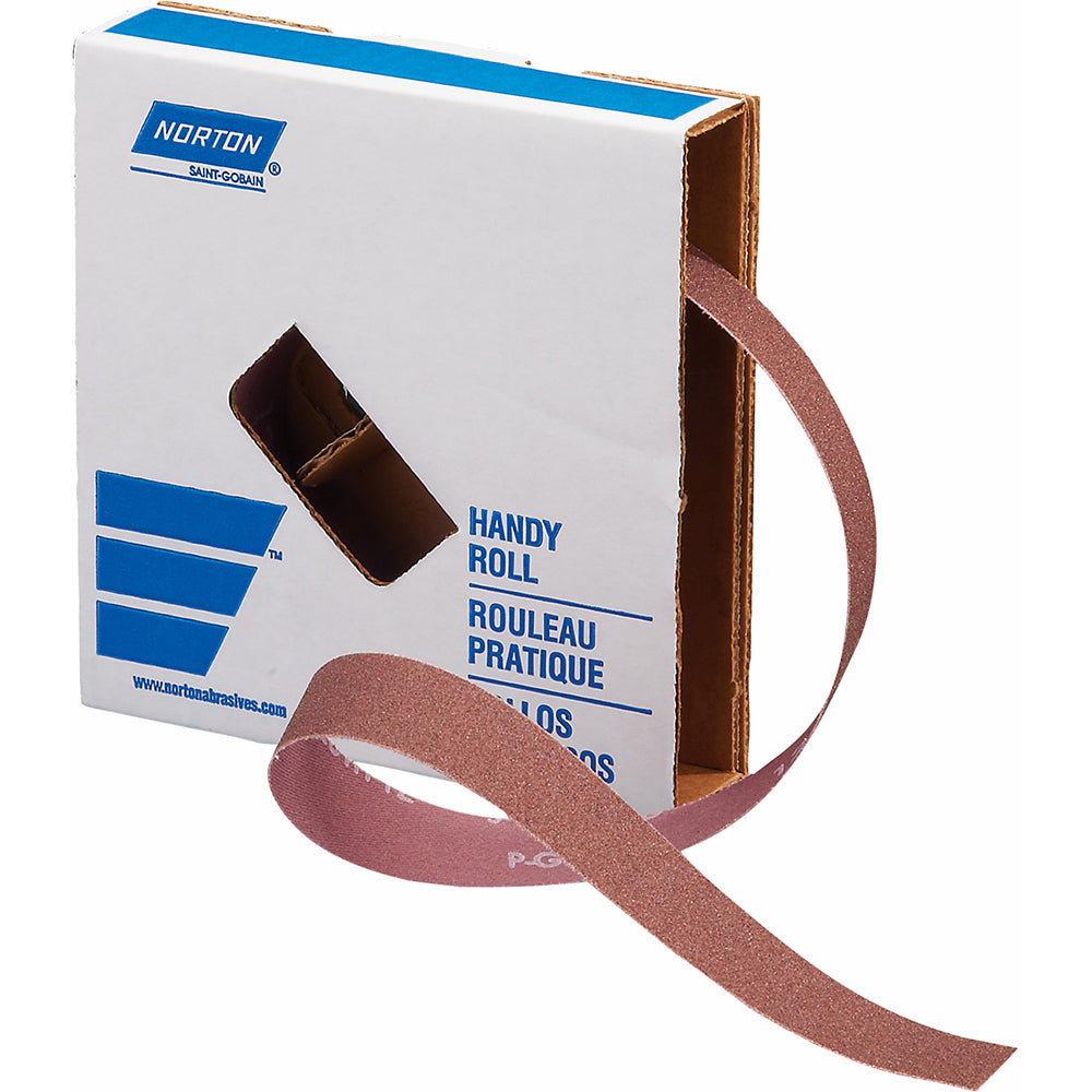 Norton 66261134303 1" x 10 Yd 240 Grit Aluminum Oxide Shop Roll