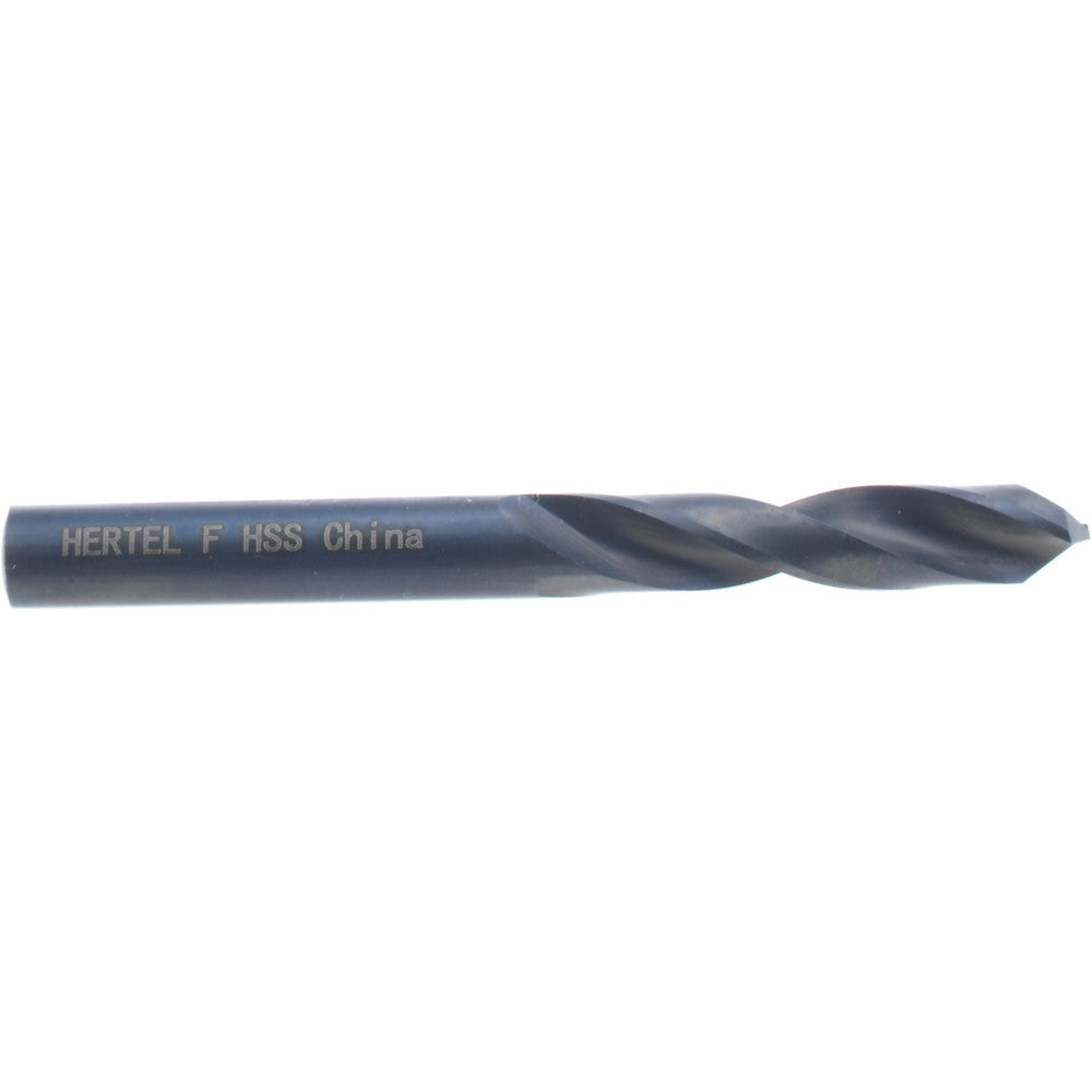 Hertel 83238741 Screw Machine Length Drill Bit Letter F, (0.2570) Dia, 135 deg, HSS