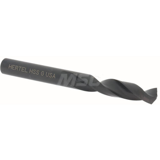 Hertel 83238758 Screw Machine Length Drill Bit Letter G, (0.2610) Dia, 135 deg, HSS
