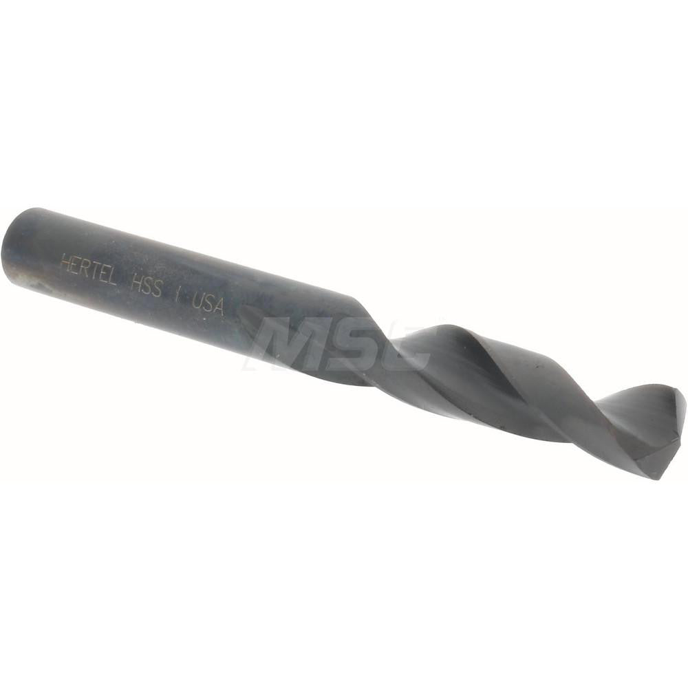 Hertel 83238774 Screw Machine Length Drill Bit Letter I, (0.2720) Dia, 135 deg, HSS