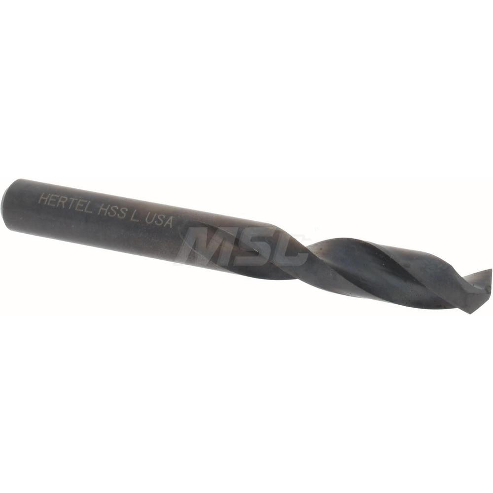 Hertel 83238808 Screw Machine Length Drill Bit Letter L, (0.2900) Dia, 135 deg, HSS
