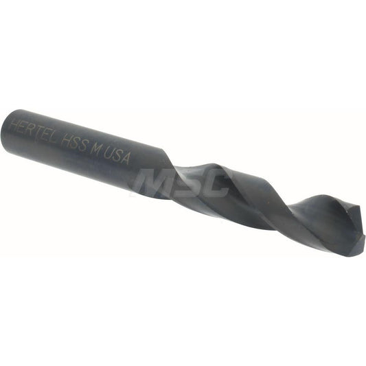Hertel 83238816 Screw Machine Length Drill Bit Letter M, (0.2950) Dia, 135 deg, HSS
