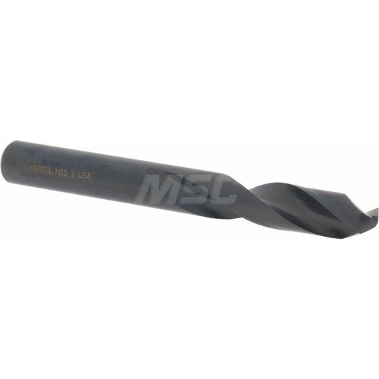 Hertel 83238873 Screw Machine Length Drill Bit Letter S, (0.3480) Dia, 135 deg, HSS