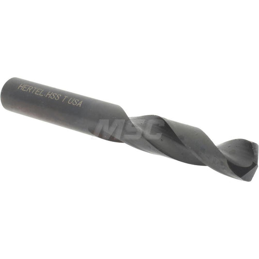 Hertel 83238899 Screw Machine Length Drill Bit Letter T, (0.3580) Dia, 135 deg, HSS