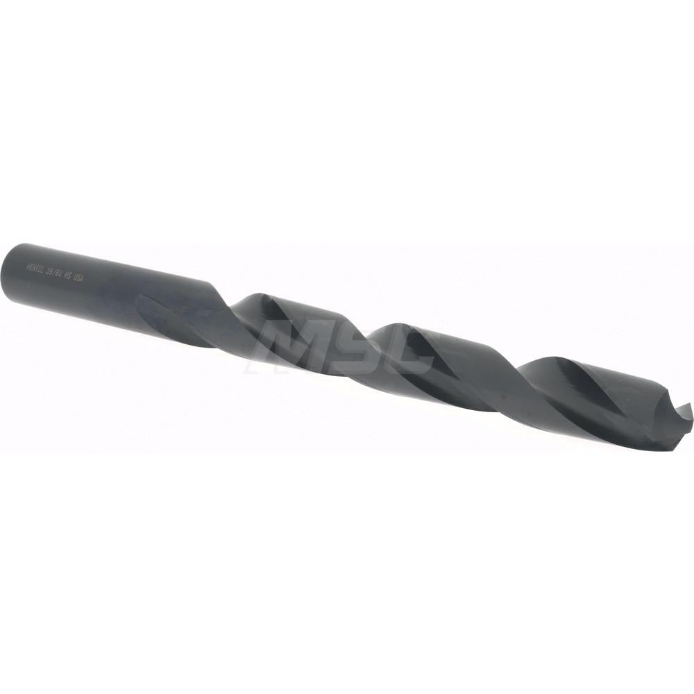 Hertel 83240390 Jobber Length Drill Bit 39/64" Dia, 118 &deg, High Speed Steel