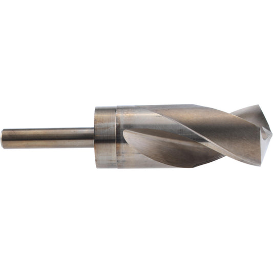 Hertel 83240606 Reduced Shank Drill Bit 1-1/2'' Dia, 1/2'' Shank Dia, 135 °, Cobalt