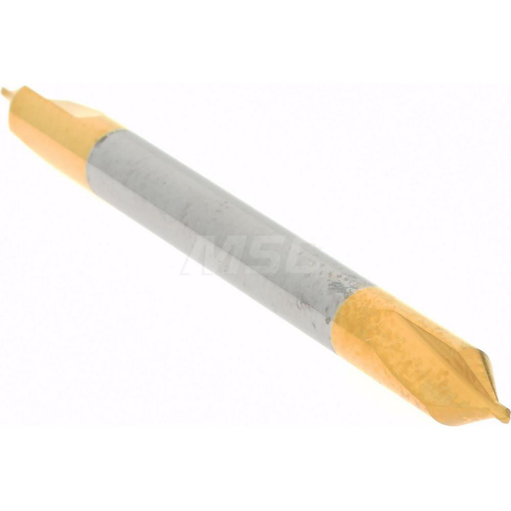 Hertel 300-001501 Combo Drill & Countersink #00, 1/8" Body Dia, 118°, Solid Carbide