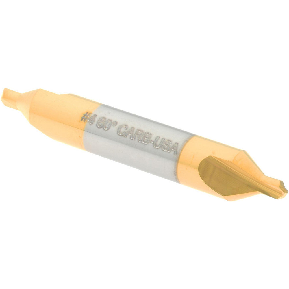 Hertel 300-001506 Combo Drill & Countersink #4, 5/16" Body Dia, 118°, Solid Carbide