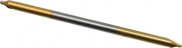 Hertel 300-005502 Combo Drill & Countersink #2, 3/16" Body Dia, 118°, Solid Carbide
