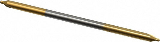 Hertel 300-005502 Combo Drill & Countersink #2, 3/16" Body Dia, 118°, Solid Carbide
