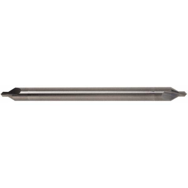Hertel 300-006004 Combo Drill & Countersink #4, 5/16" Body Dia, 82°, Solid Carbide