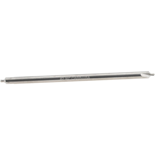 Hertel 300-007002 Combo Drill & Countersink #2, 3/16" Body Dia, 118°, Solid Carbide