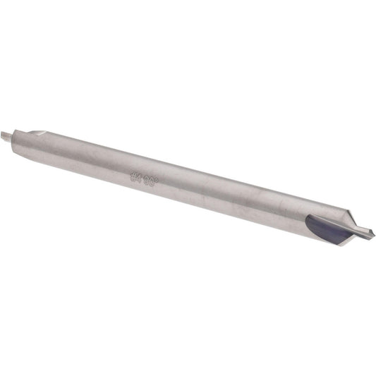 Hertel 300-007004 Combo Drill & Countersink #4, 5/16" Body Dia, 118°, Solid Carbide