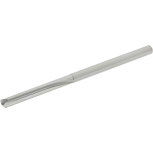 Hertel 83246272 Straight-Flute Drill Bit #40, 140 &deg Point, Carbide