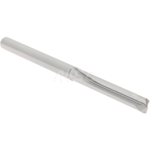 Hertel 83246322 Straight-Flute Drill Bit #35, 140 deg Point, Solid Carbide