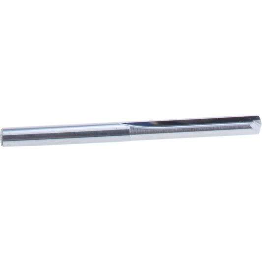 Hertel 83246470 Straight-Flute Drill Bit #20, 140 deg Point, Solid Carbide