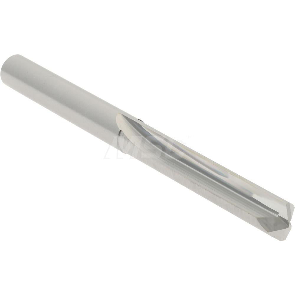 Hertel 83246587 Straight-Flute Drill Bit #9, 140 deg Point, Solid Carbide