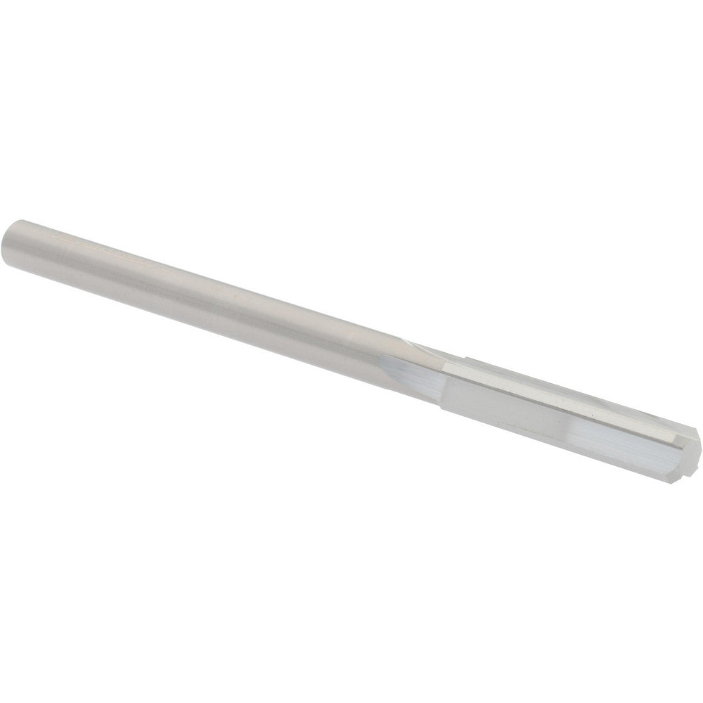 Hertel 83246710 Chucking Reamer 0.1865" Dia, 2-3/4" OAL, 7/8" Flute Length, Straight Flute, Straight-Cylindrical Shank, Solid Carbide