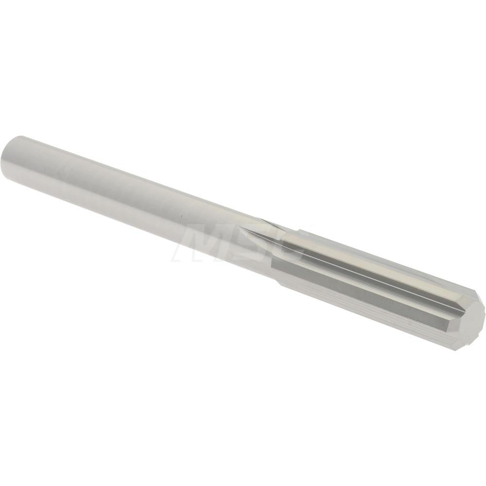Hertel 83246751 Chucking Reamer 0.3115" Dia, 3-1/4" OAL, 1-1/8" Flute Length, Straight Flute, Straight-Cylindrical Shank, Solid Carbide