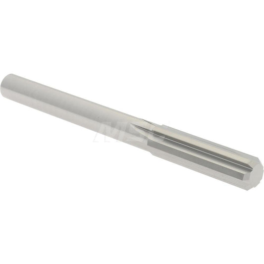 Hertel 83246751 Chucking Reamer 0.3115" Dia, 3-1/4" OAL, 1-1/8" Flute Length, Straight Flute, Straight-Cylindrical Shank, Solid Carbide