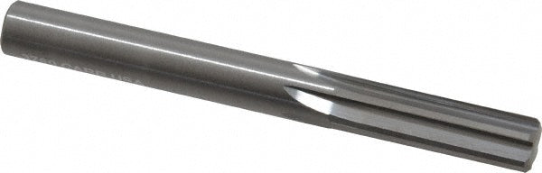 Hertel 83246801 Chucking Reamer 0.3760" Dia, 3-1/2" OAL, 1-1/4" Flute Length, Straight Flute, Straight-Cylindrical Shank, Solid Carbide