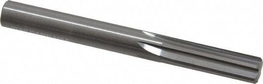 Hertel 83246801 Chucking Reamer 0.3760" Dia, 3-1/2" OAL, 1-1/4" Flute Length, Straight Flute, Straight-Cylindrical Shank, Solid Carbide