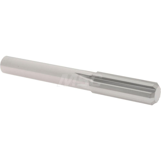 Hertel 83246850 Chucking Reamer 0.4980" Dia, 4" OAL, 1-1/2" Flute Length, Straight Flute, Straight-Cylindrical Shank, Solid Carbide