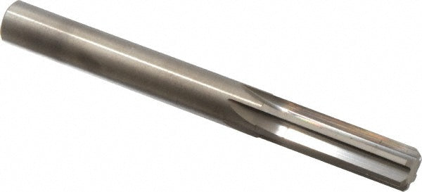 Hertel 83246892 Chucking Reamer 27/64" Dia, 4" OAL, 1-3/8" Flute Length, Straight Flute, Straight-Cylindrical Shank, Solid Carbide