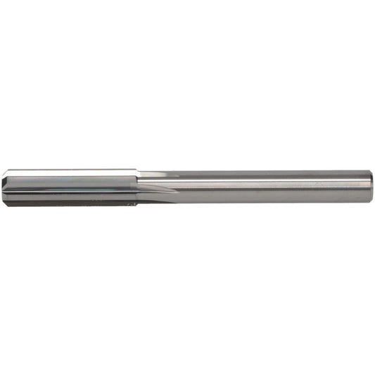 Hertel 83246942 Chucking Reamer Letter T, 3-1/2" OAL, 1-1/4" Flute Length, Straight Flute, Straight-Cylindrical Shank, Solid Carbide