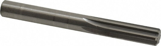 Hertel 83246959 Chucking Reamer Letter W, 3-1/2" OAL, 1-1/4" Flute Length, Straight Flute, Straight-Cylindrical Shank, Solid Carbide