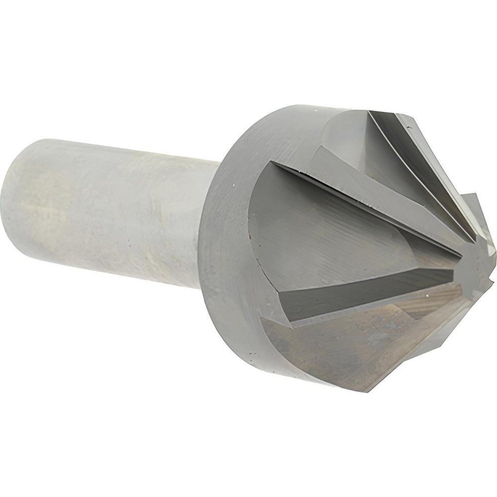Hertel 336-012060 Countersink 1-1/2" Head Dia, 82.00 deg Included Angle, 6 Flute, Solid Carbide, Right Hand Cut
