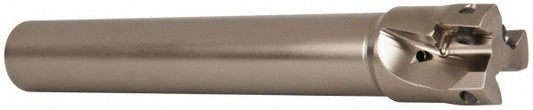 Seco 02694936 1-1/4" Cut Diam, 0.669" Max Depth, 1" Shank Diam, Cylindrical Shank, 7.68" OAL, Indexable Square-Shoulder End Mill