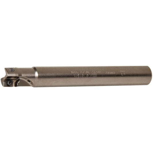 Seco 02688842 Indexable Square-Shoulder End Mill R217.69-00.75-0-12-2AN, 3/4" Cut Dia, 0.433" Max Depth of Cut, 3/4" Dia Cylindrical Shank