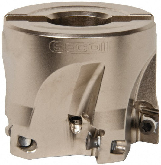 Seco 02689813 2" Cut Diam, 3/4" Arbor Hole Diam, 0.433" Max Depth, Indexable Square-Shoulder Face Mill