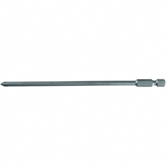 Wiha 74126 Power Screwdriver Bit #2 Phillips, #2 Speciality Point Size, 1/4" Hex Drive
