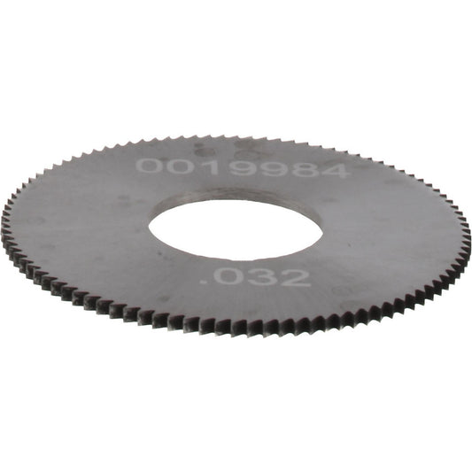 Martindale Electric Co. TUNS8603298 Jeweler's Saw 1" Dia, 0.032" Thick, 3/8" Arbor Hole, 98 Teeth, Solid Carbide