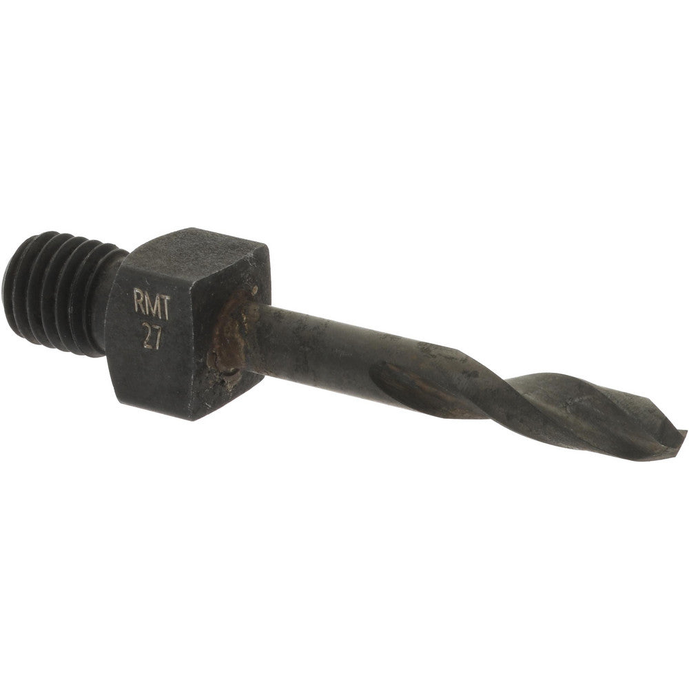 Hertel 953CO27SS-209 Threaded Shank Drill Bit #27, 135 &deg Point, 1/4-28 Shank, Cobalt