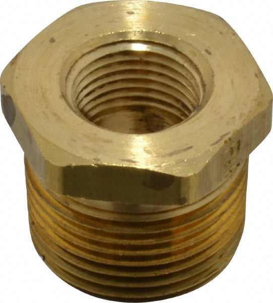 Parker 209P-12-6 Industrial Pipe Bushing 3/8" Female Thread, 3/4" Male Thread, MNPTF x FNPTF