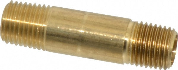 Parker 215PNL-4-20 Industrial Pipe Long Nipple 1/4" Male Thread, MNPTF