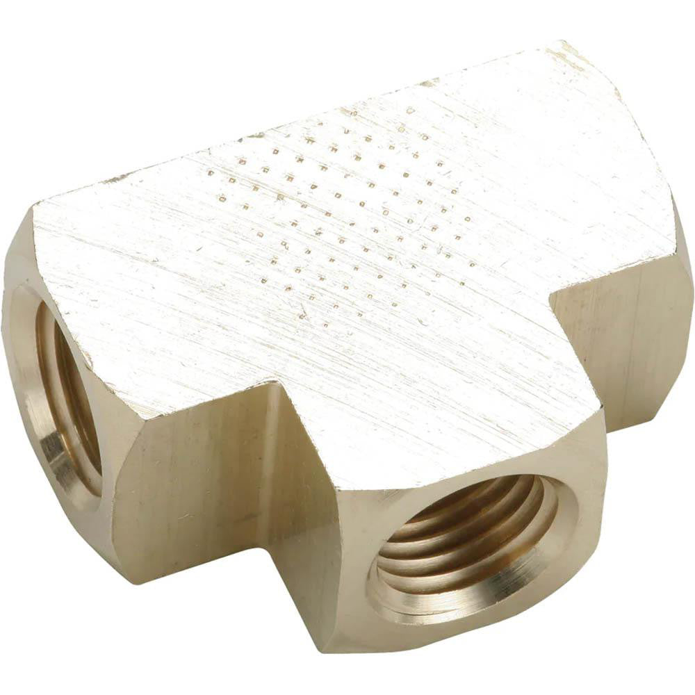 Parker 2203P-6 Industrial Pipe Female Tee 3/8" Female Thread, FNPTF