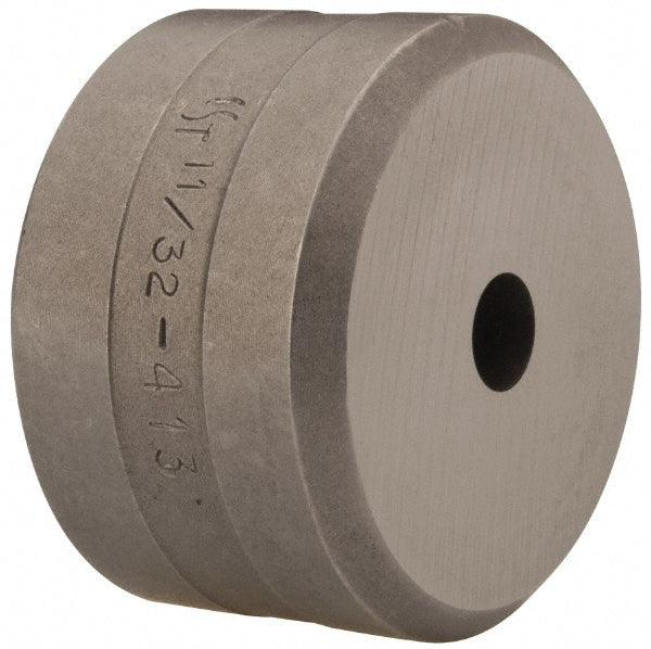 Cleveland Steel Tool 41311 11/32 Inch Diameter Round Ironworker Die