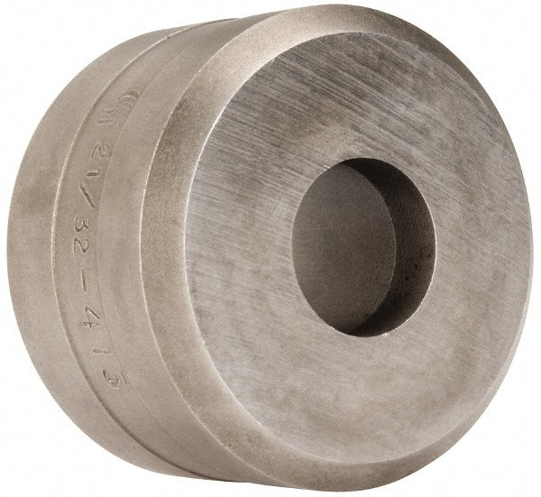 Cleveland Steel Tool 41321 21/32 Inch Diameter Round Ironworker Die